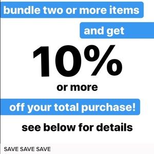 Bundle and save!!!!